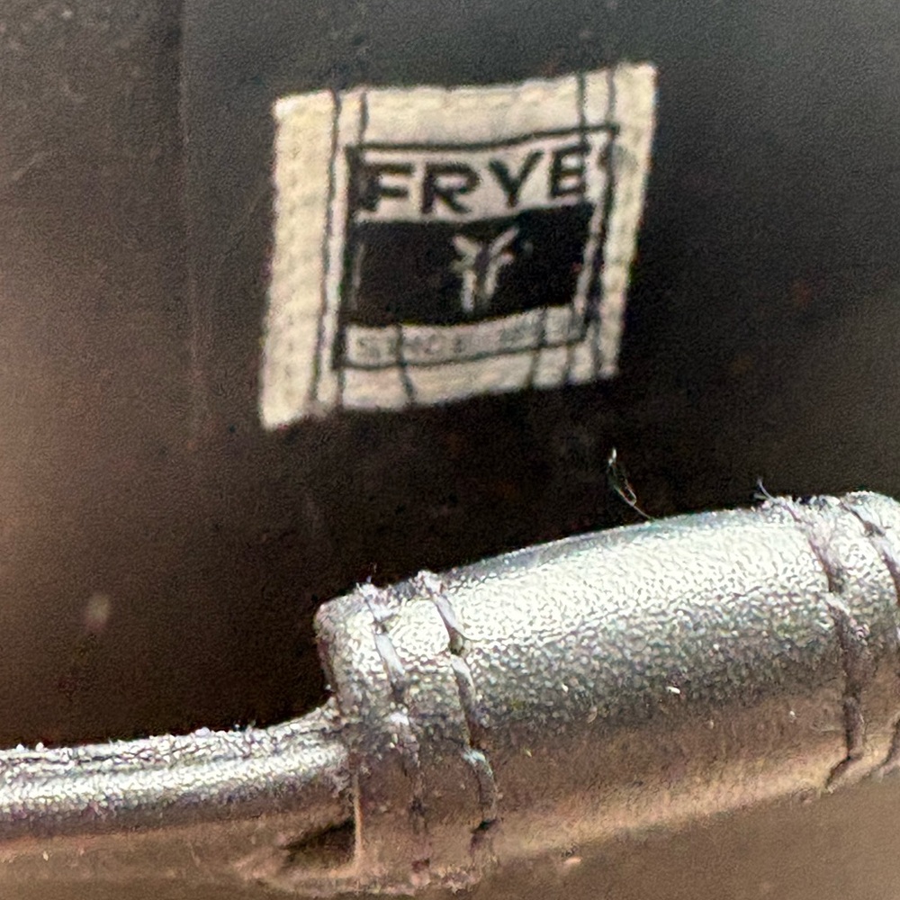 Frye Black Leather Harness Riding Boots - Picture 3 of 11